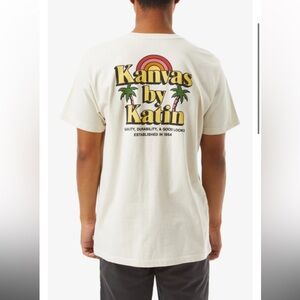 Katin mens tan graphic tee souvenir tee nwt size large